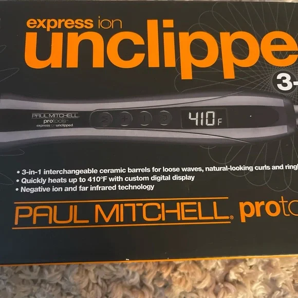 Paul Mitchell Unclipped Curling Set - with 2 bonus attachments - Picture 6 of 8